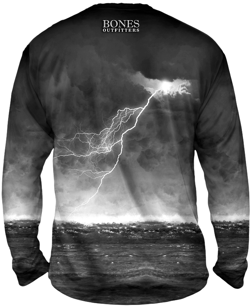 【BOHEMSEO】[LONG] TRAIL OF EXTINCTION' PRINTED LONG SLEEVE Aztec Performance Short Sleeve | Activewear | Session Brand