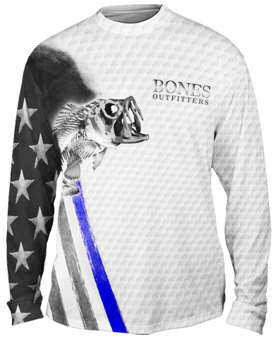 Bass Stars & Stripes Active Duty Long Sleeve - Bones Outfitters