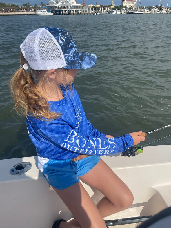 Youth Piscator Performance Long Sleeve - Bones Outfitters