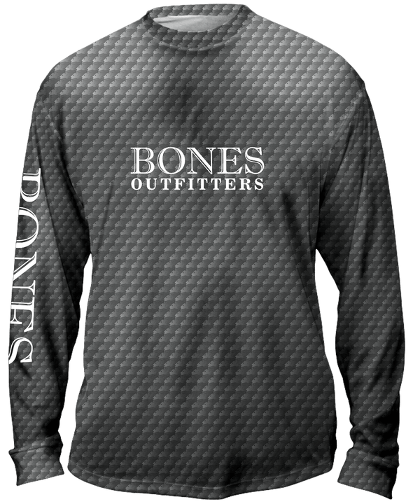 Bones Piscator Performance Long Sleeve Big & Tall - Bones Outfitters
