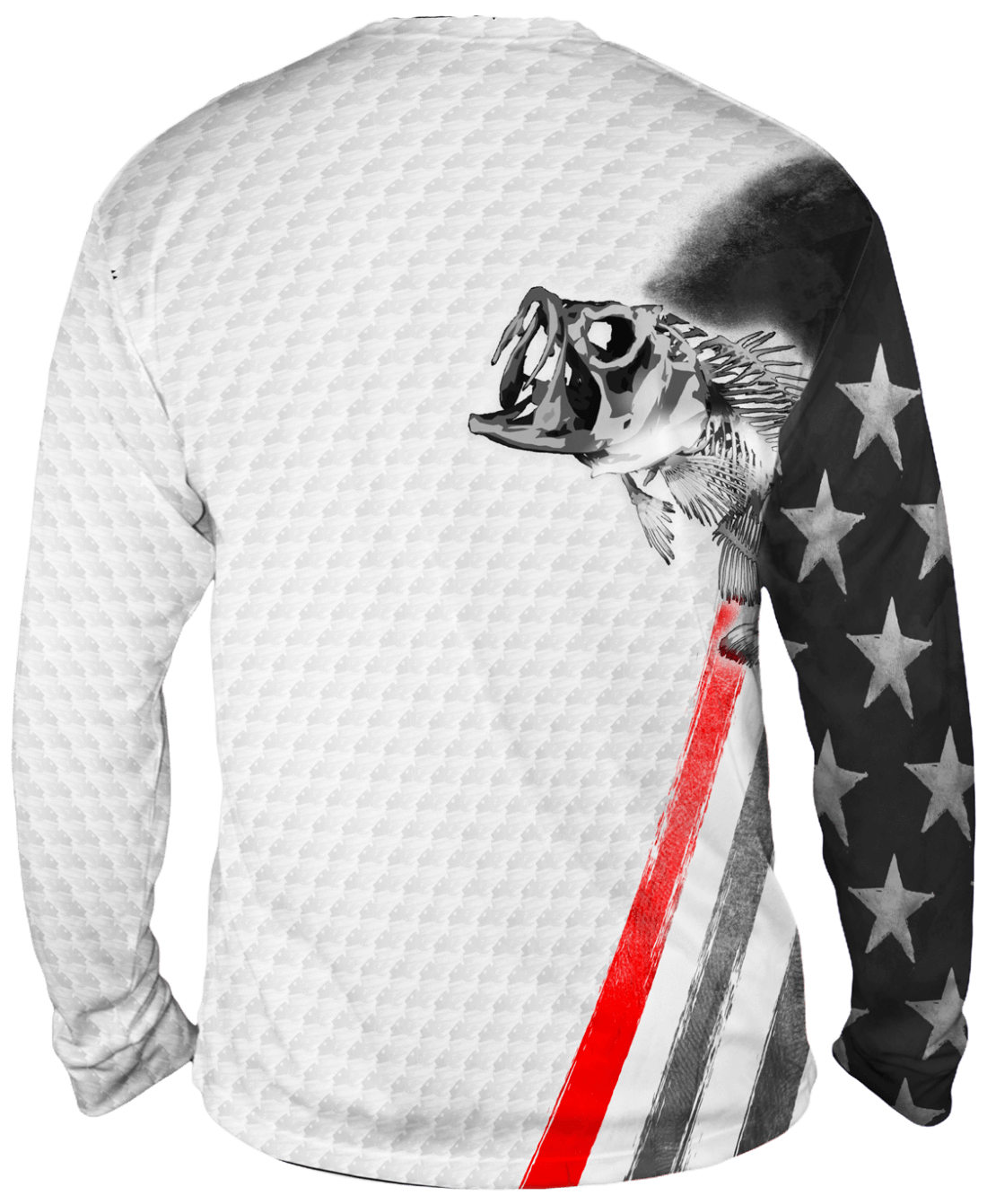 Bass Stars & Stripes Long Sleeve - Bones Outfitters
