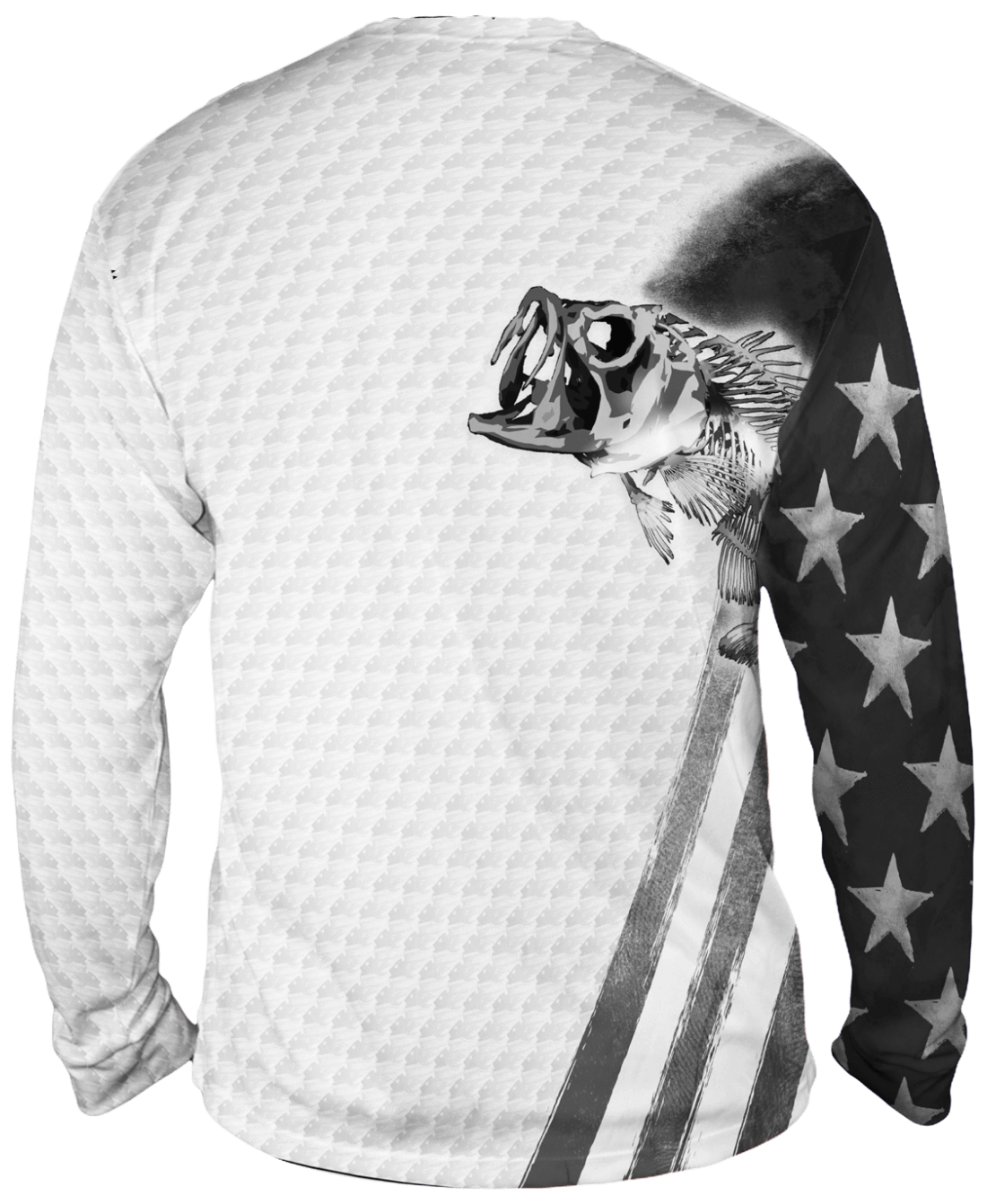 Bass Stars & Stripes Long Sleeve - Bones Outfitters