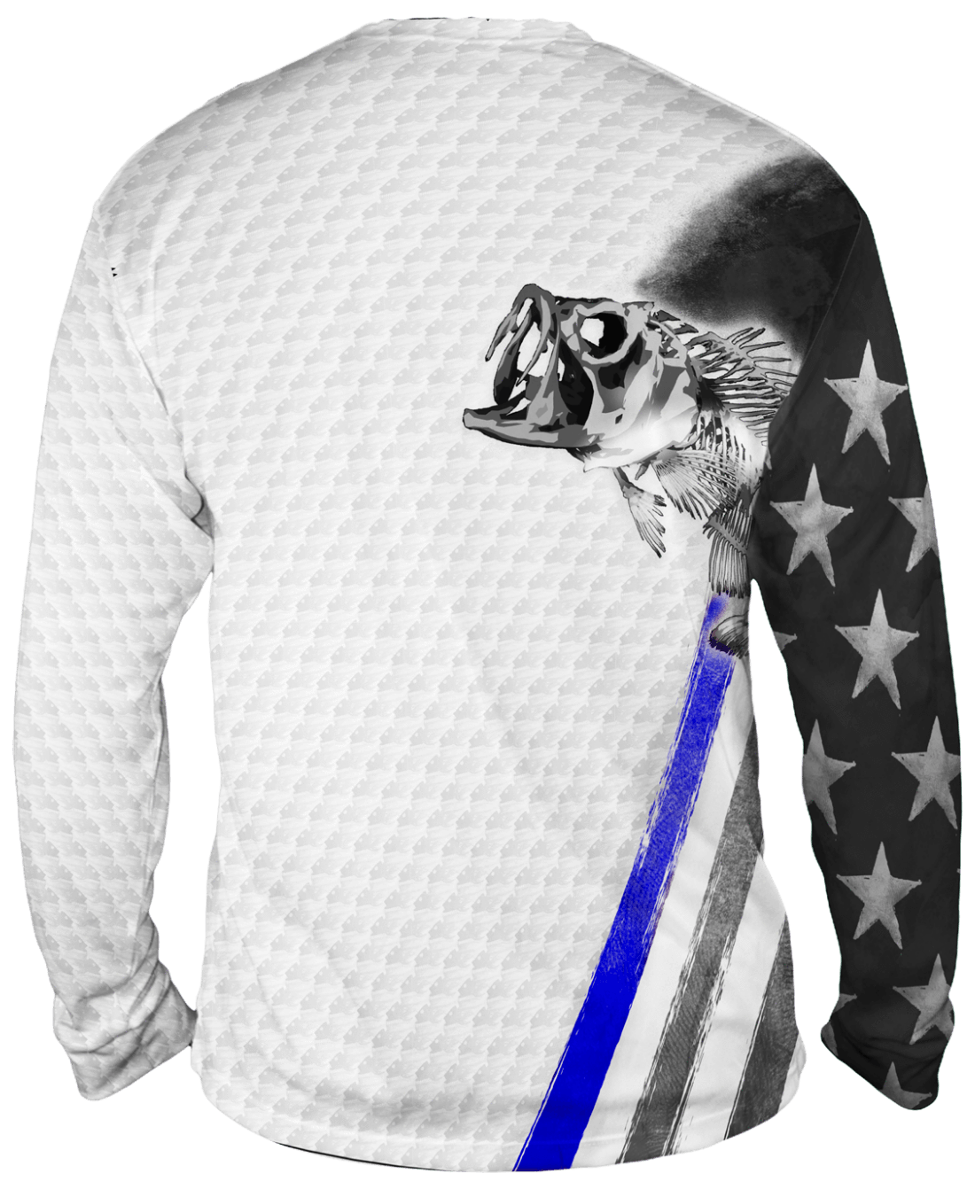 Bass Stars & Stripes Long Sleeve - Bones Outfitters