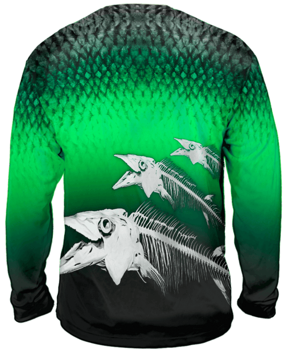 Youth Biting Back Wahoo Long Sleeve - Bones Outfitters