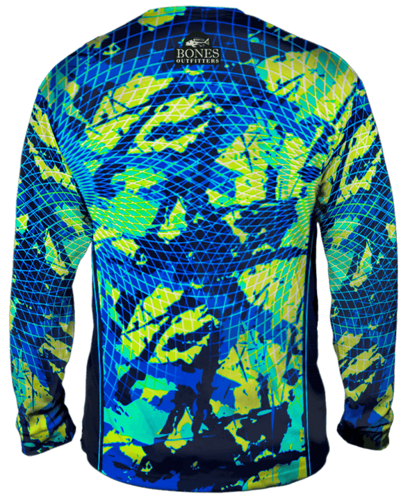 Bold Bones Camo Long Sleeve Big & Tall - Bones Outfitters