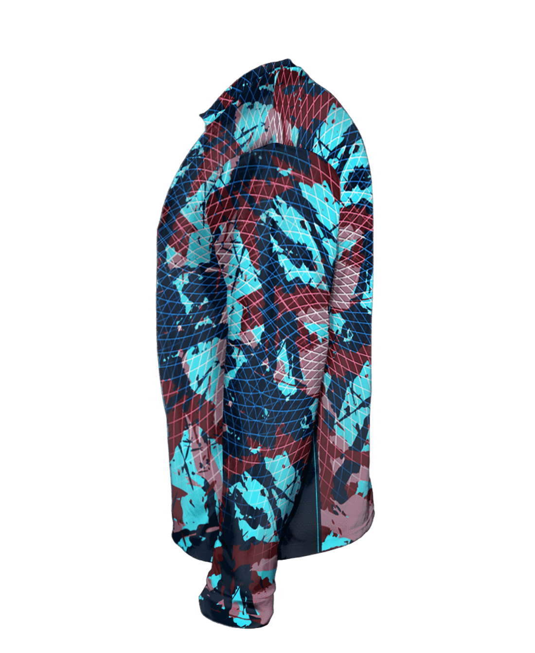 Youth Bold Bones Camo Long Sleeve - Bones Outfitters