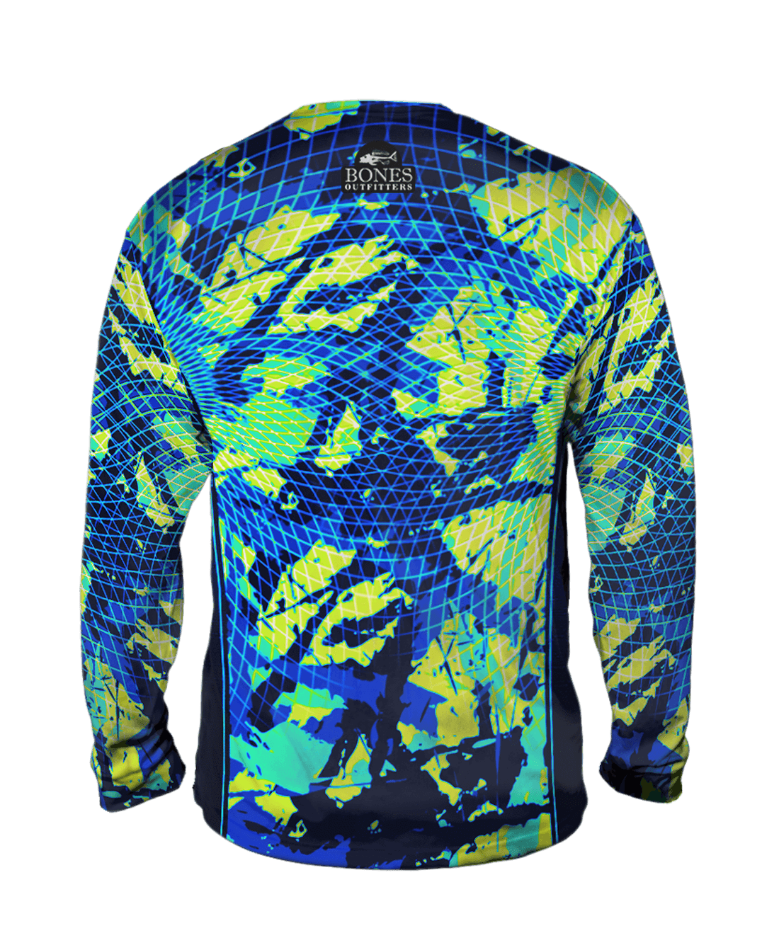 Youth Bold Bones Camo Long Sleeve - Bones Outfitters