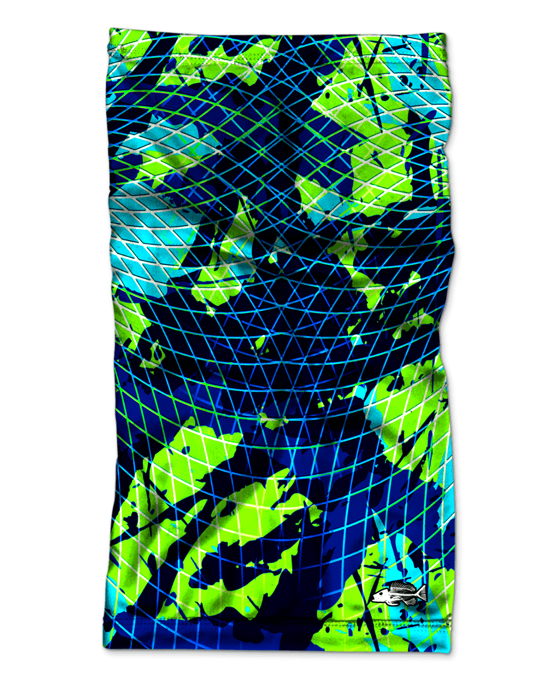 Bones Bold Camo Green UV Face Protection - Bones Outfitters