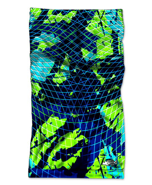 Bones Bold Camo Green UV Face Protection - Bones Outfitters