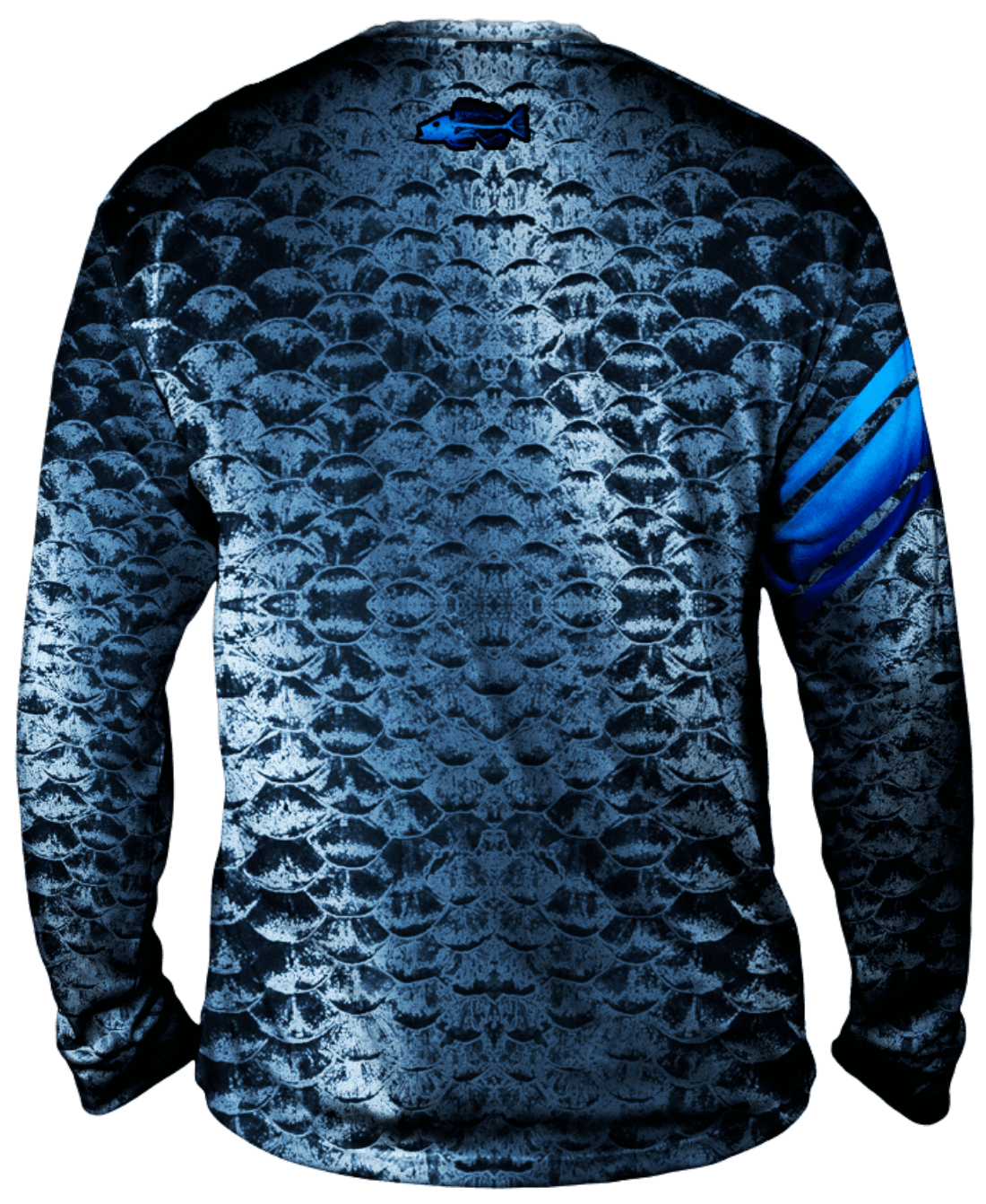 Bold Silver Scales Long Sleeve - Bones Outfitters