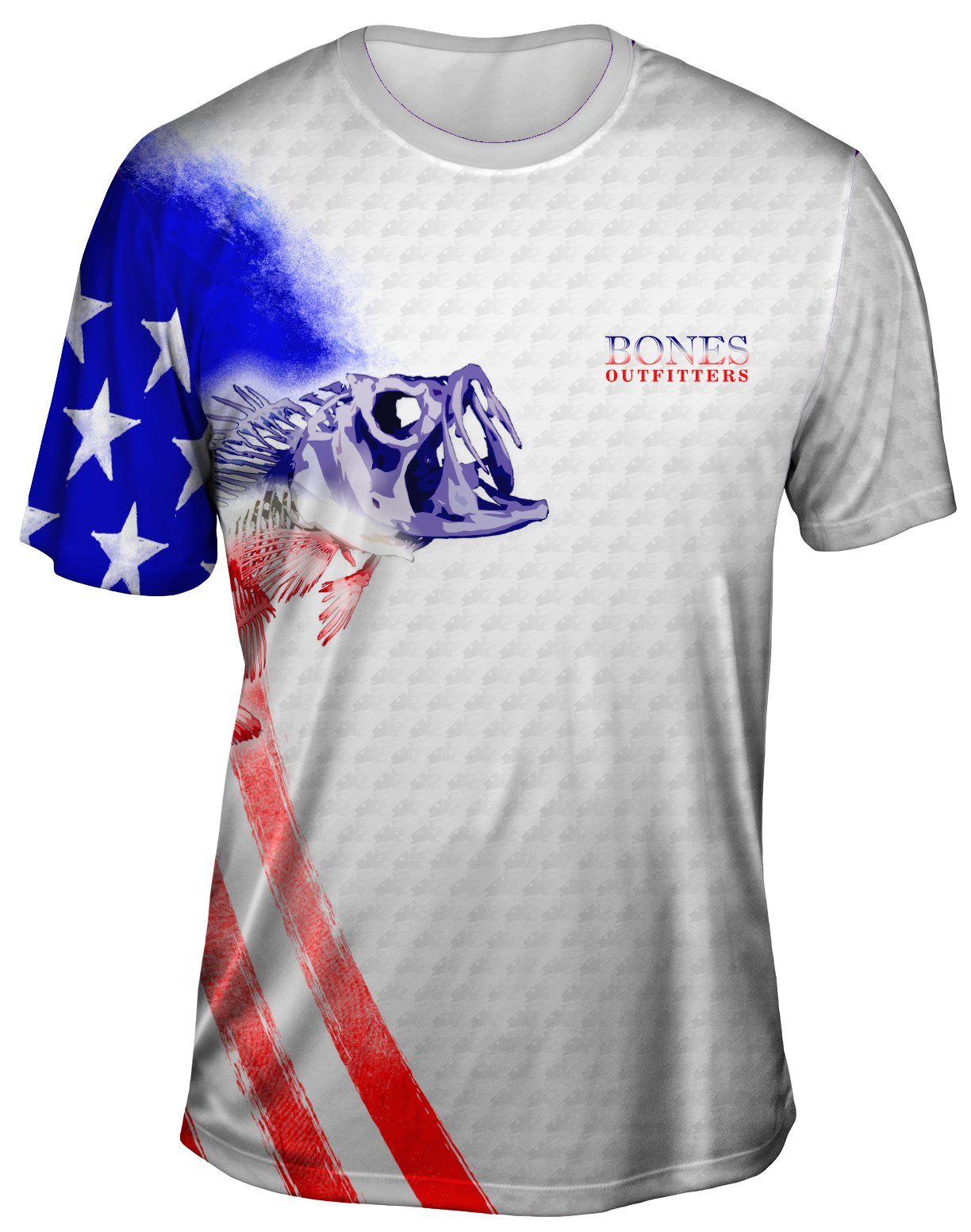 Bass Stars & Stripes Short Sleeve Big & Tall - Bones Outfitters