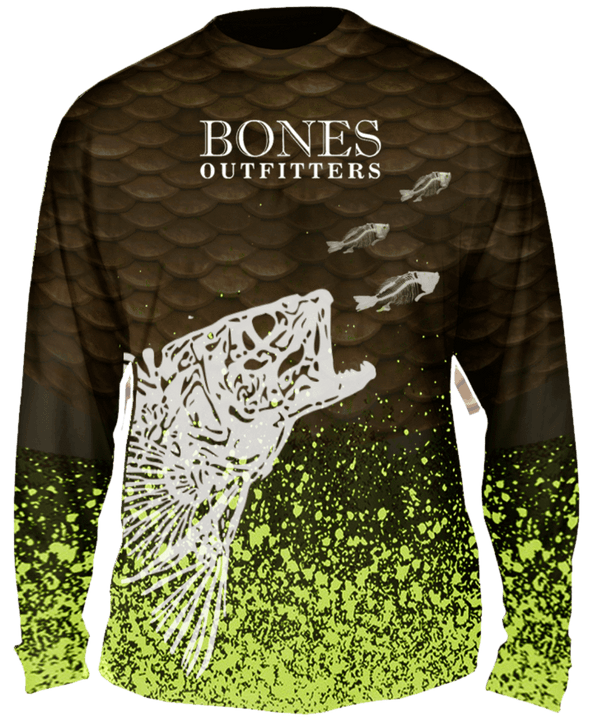 Jig For Walleye Long Sleeve Big & Tall - Bones Outfitters