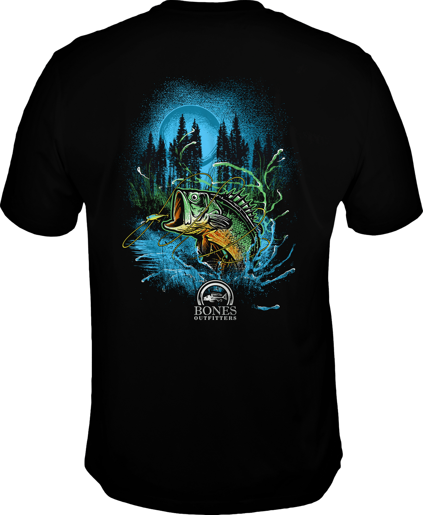 Big Bass Performance Short Sleeve - Bones Outfitters