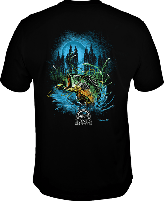 Big Bass Performance Short Sleeve - Bones Outfitters