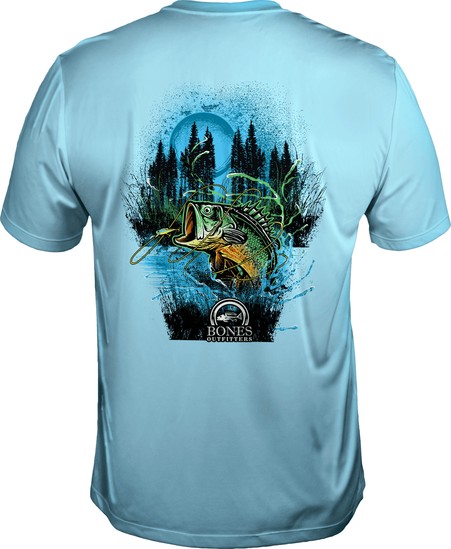 Big Bass Performance Short Sleeve - Bones Outfitters