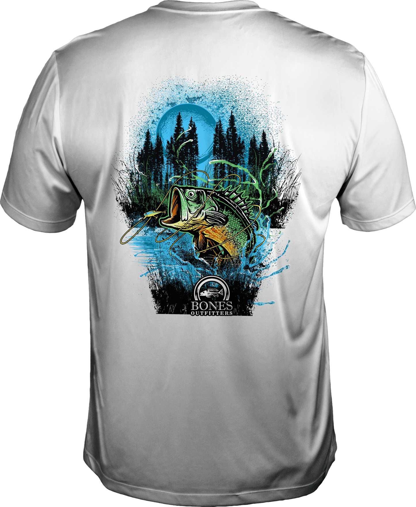 Big Bass Performance Short Sleeve - Bones Outfitters