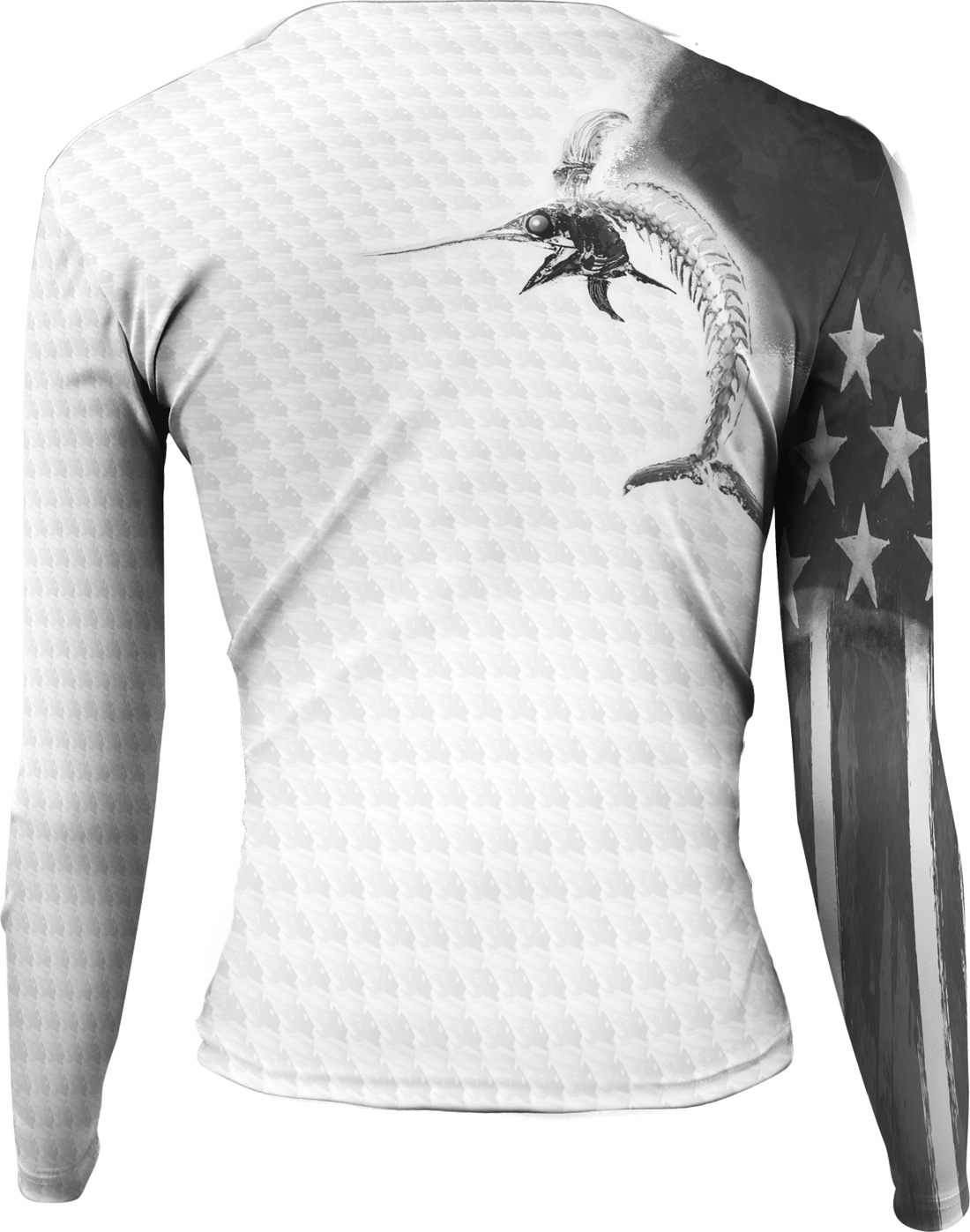 Womens Billfish Stars & Stripes Long Sleeve - Bones Outfitters