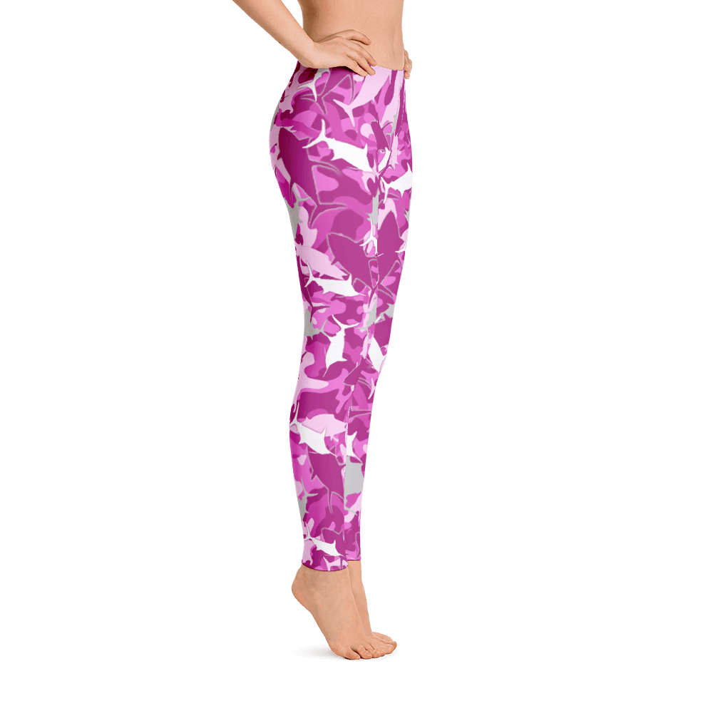 Sailfish Camo Performance Leggings - Bones Outfitters